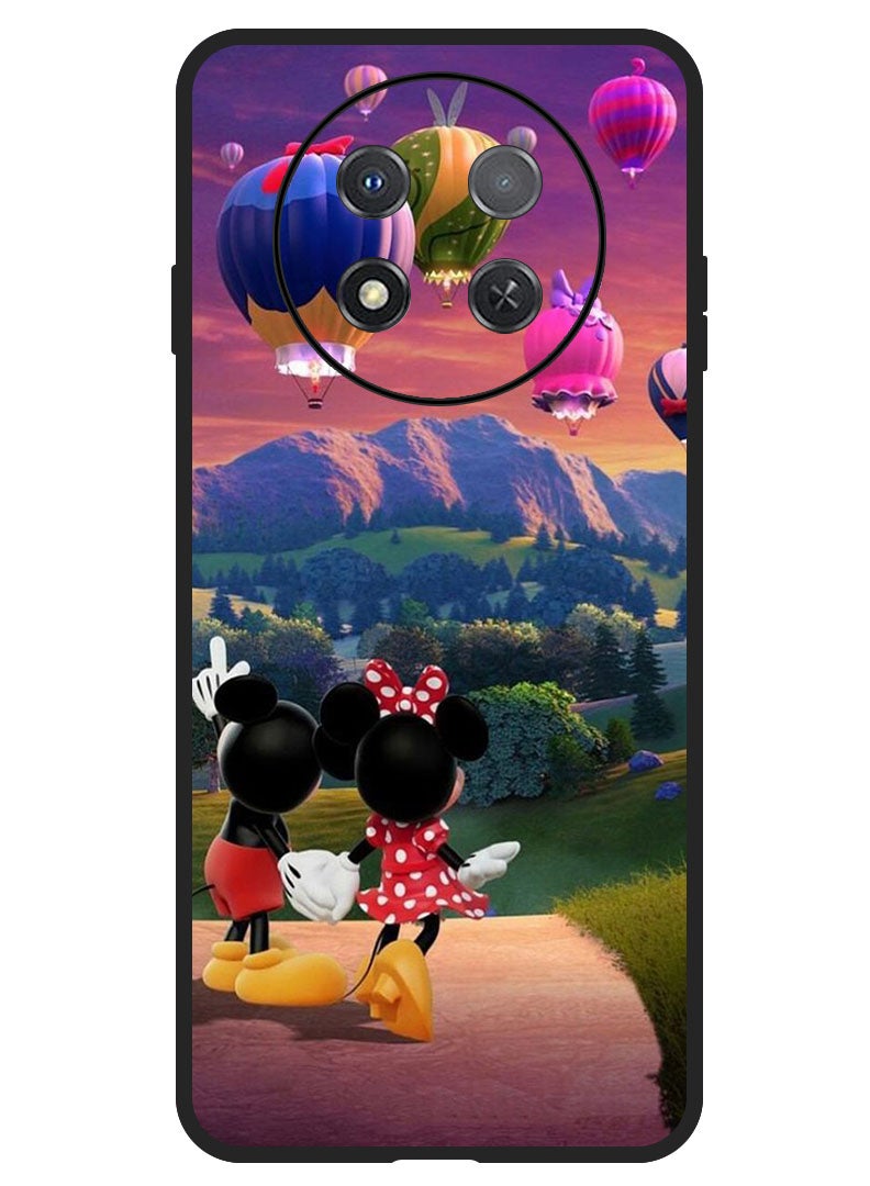 Theodor Protective Case Anti Scratch Shock Proof Bumper Cover For Huawei Enjoy 60X Mickey Minnie - Image 1