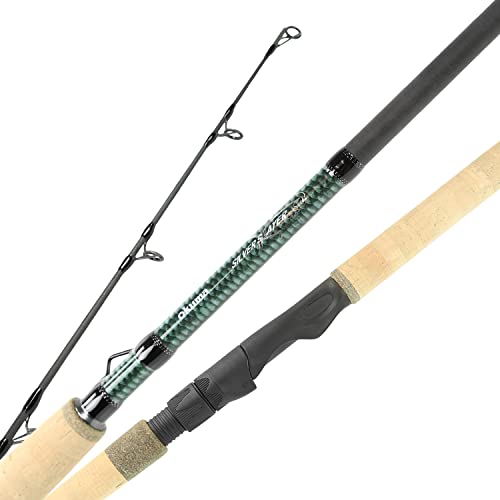 Okuma SLV Graphite 4-Piece Fly Rod, 10-11 wt, Graphite Gray fly - Image 1