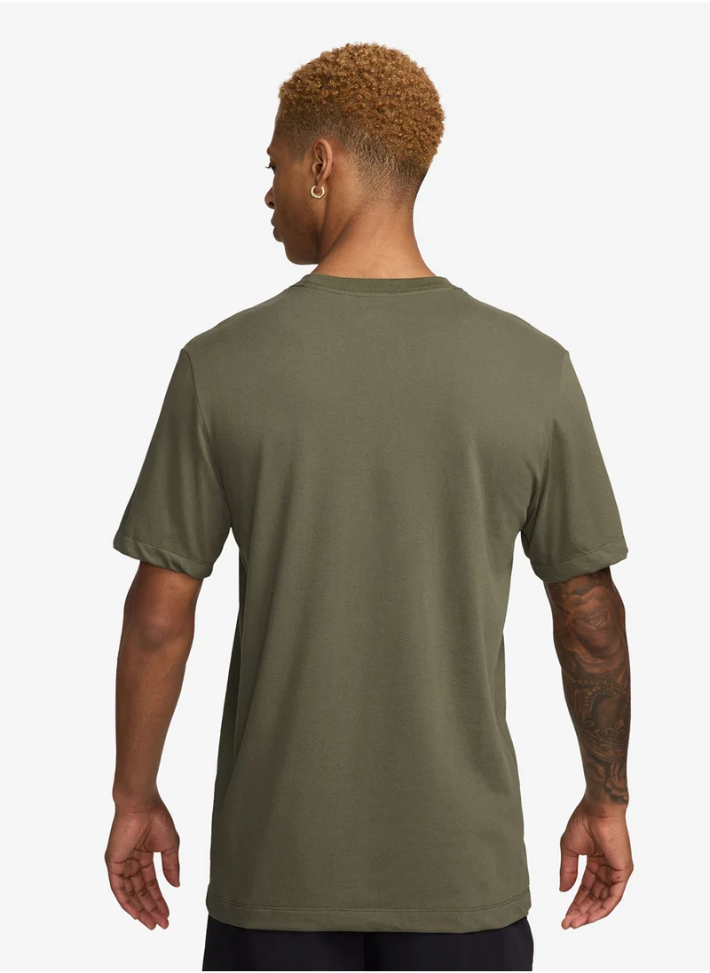 نايكي Dri-Fit Just Do It Camo T-Shirt