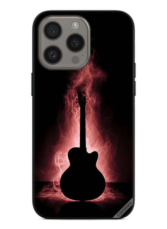 Covernex Protective Case Cover For Apple iPhone 15 Pro Max Guitar Reflection  - Image 1