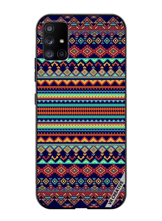 VR CREATIVE Protective Case Cover For Samsung Galaxy A71 5G Texture Design Multicolour - Image 1