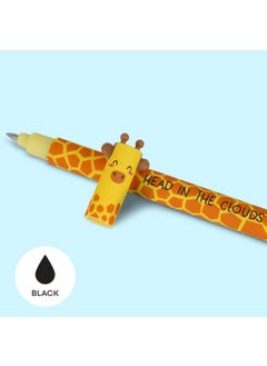 Legami 3-Piece Erasable Gel Pen Set Lion, Elephant, Giraffe Wild Savannah  - Image 3