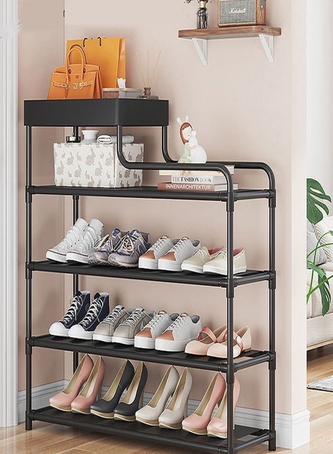 C&C Home 5 طبقات خزانة منزلية إبداعية منظم الأحذية رف الأثاث  - Image 1