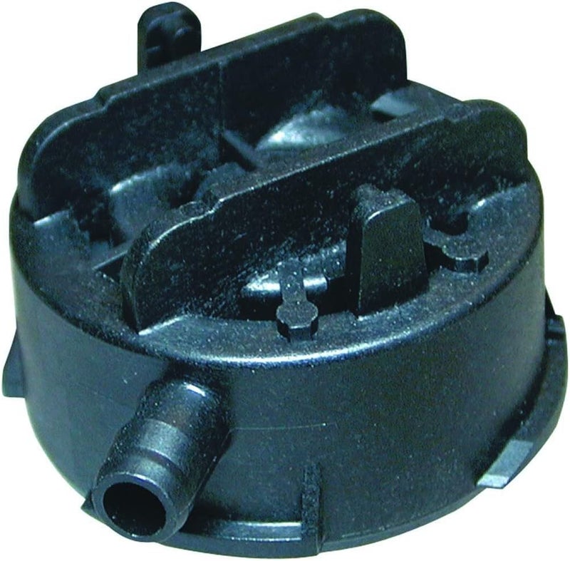 Korky Toilet Repair R528P2 Fill Valve Replacement Cap Black Pack of 2 - Image 1