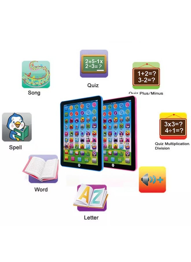 Occuwzz - Interactive Learning Tablet for Kids - Educational ABCD Learning Toy for Girls 2-3 Years Old - Image 1