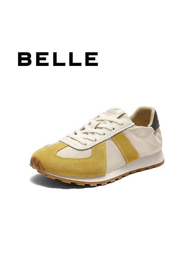Belle Lightweight Oxygen Agan Training Shoes For Women Student Lightweight Height Increasing Casual Shoes B2660cm5 Flowing Yellow Size 39 - Image 1