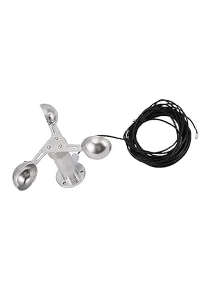 Aluminium Alloy 3 Cups Anemometer Wind Speed Monitoring Sensor 0 To 3 8V - Image 1
