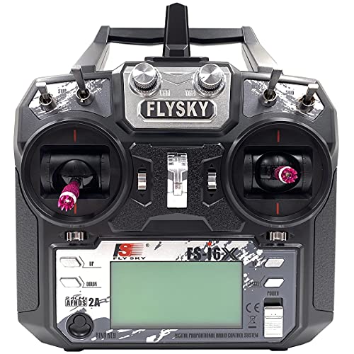 Flysky جهاز إرسال FLYSKY FSi6X 10CH 24GHz مع وحدة استقبال FSiA10B وكابل ترقية لطائرة هليكوبتر RC وطائرة وطائرة رباعية الجوانب ووضع 2 - Image 5