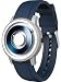 EUTOUR Magnetic Watches for Men 5ATM 40MM Specular Dial Quartz Magnet Watches with Ball Bearings and Silicone Watch Bands Idea for Men Unique Mens Wrist Analog Watch Silver Blue - Image 2
