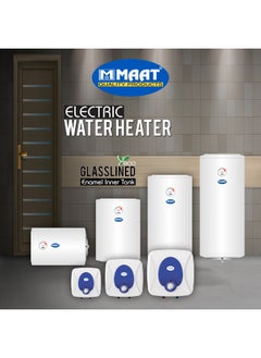 MAAT Premium Electric Water Heater 15L – Glass-lined Enamel Tank, Energy Efficient, Compact Wall-Mount Geyser for UAE Homes, 7-Year Inner Tank Warranty  - Image 2