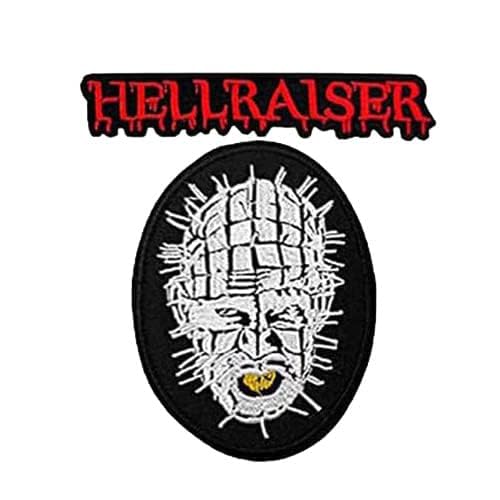 Cute-Patch Hellraiser Embroidered Iron on Patches Horror Movie Gifts Halloween Shirt DIY - Image 2