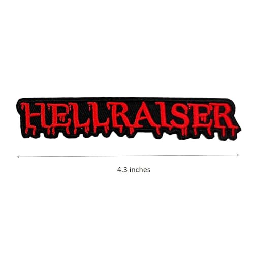 Cute-Patch Hellraiser Embroidered Iron on Patches Horror Movie Gifts Halloween Shirt DIY - Image 3
