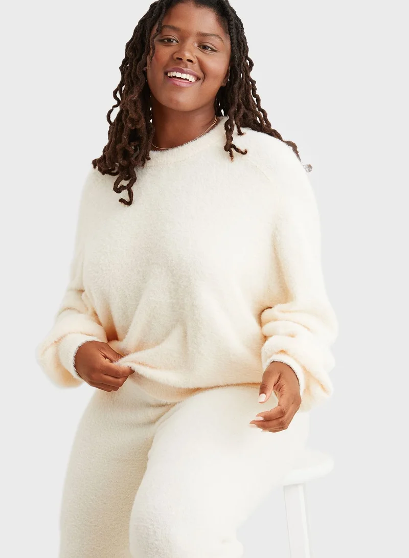 Aerie Crew Neck Knitted Sweater