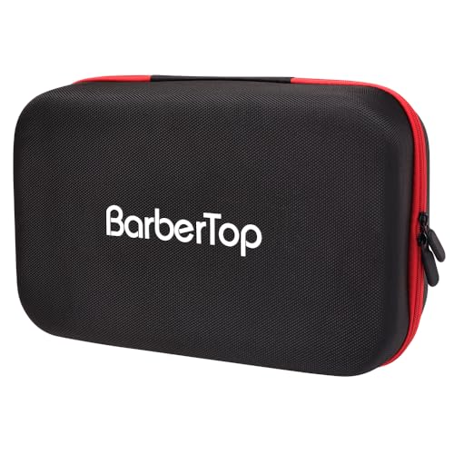 BarberTop Barber Tool Bag, 12x7x5 inch Case Compatible with Hair Clipper Barber, Clipper Bag for Barbers,Travel Storage Organizer for Comb Cutting Guide, Clipper Blade Oil, Cleaning Brush and Other Grooming Kit - Image 5