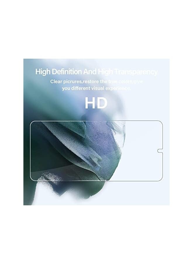 بروماس واقي شاشة Galaxy S22 Plus 5G، زجاج مقسى 9H، متوافق مع بصمات الأصابع، مع عبوتين من واقي عدسة الكاميرا، طبقة مقسى رفيعة للغاية بتغطية كاملة، لهاتف Galaxy S22+ (2+2 Pack 6.6") - Image 5