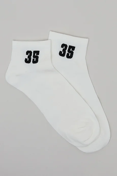 أر أند بي 3 Pack Printed Ankle Socks
