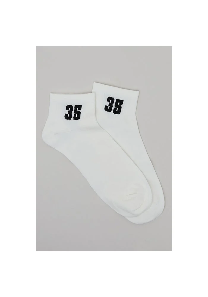أر أند بي 3 Pack Printed Ankle Socks