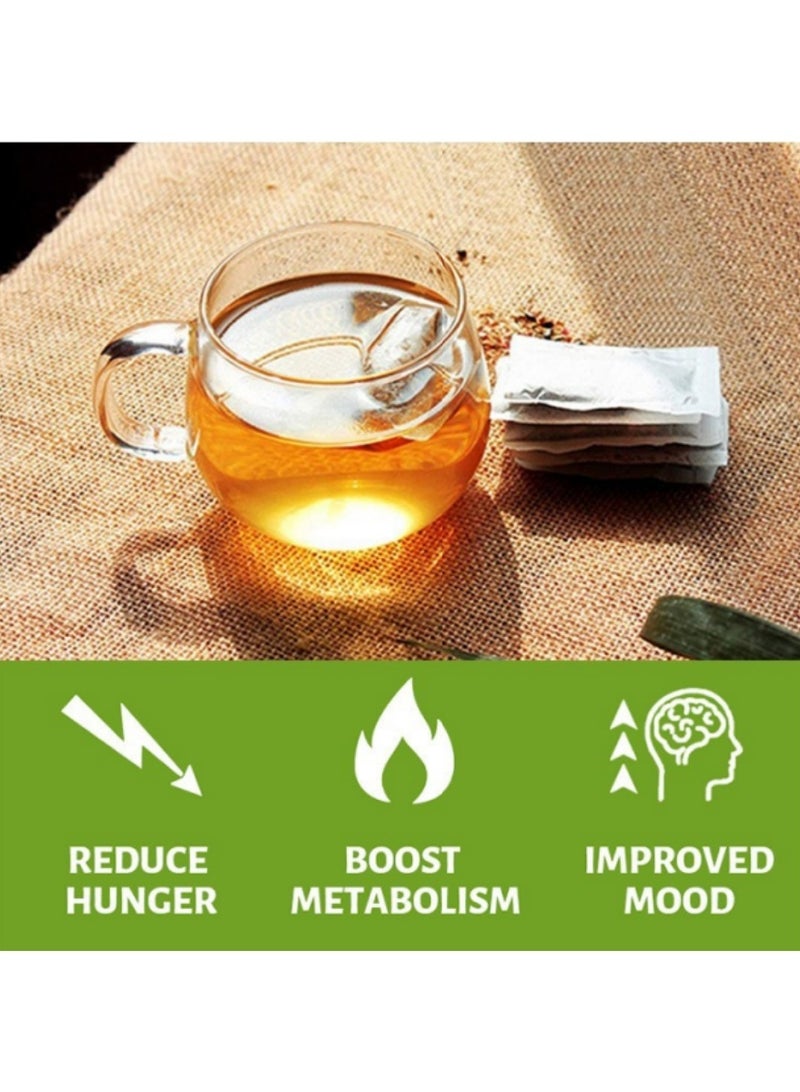 Wins Town Lslimtea 14 Day Detox, 100% Organic Premium Slimming Tea, Burns Fat Speeds Metabolism Revitalizes, Support Healthy Digestive and Metabolism, for Weight Loss, 14 Bags - Image 5