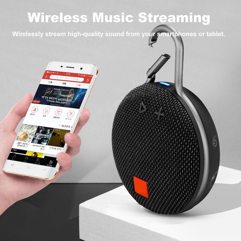 Clip3 Export Cross-Border Wireless Bluetooth Speaker Mini Wireless Audio Portable Music Box Speaker Hook Audio Blue【clip3】 - Image 4