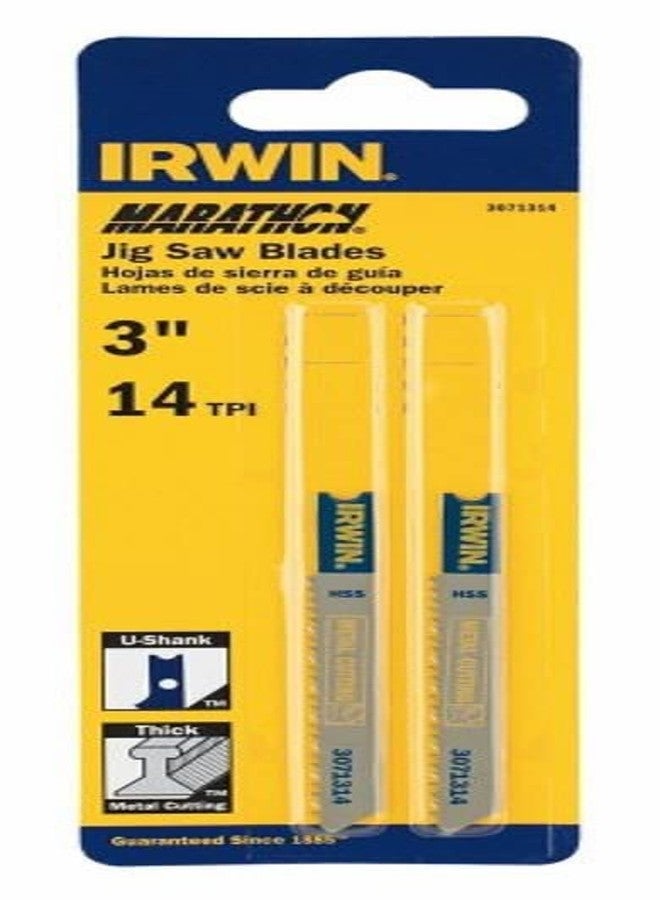 Irwin Tools IRWIN 3071314 U Shank 3-1/4" 10 TPI Bi-Metal Jig Saw Blade