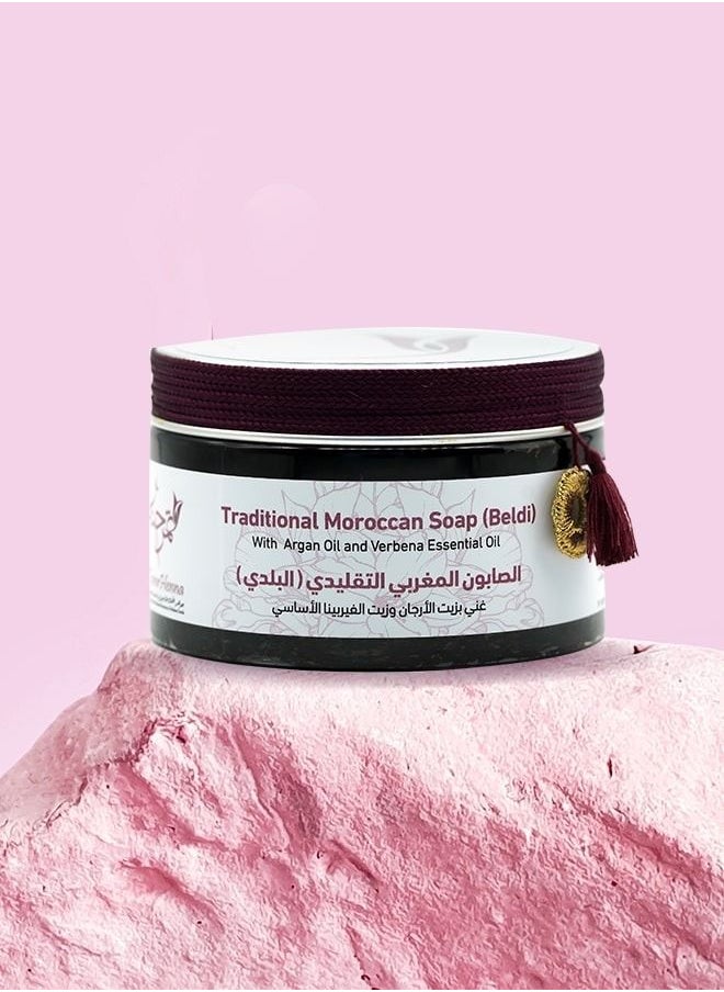 TamrHenna - Traditional Moroccan Soap Beldi 300 grams - Image 1