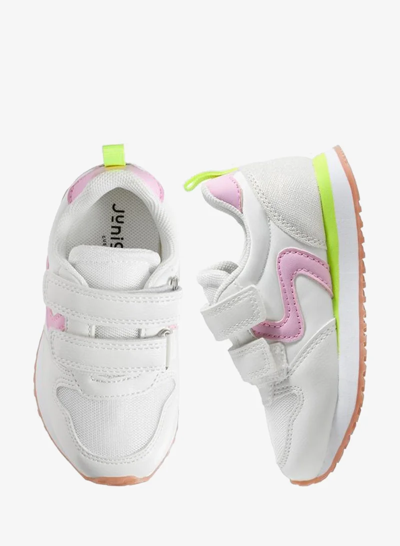 JUNIORS Girls Hook & Loop Sneakers