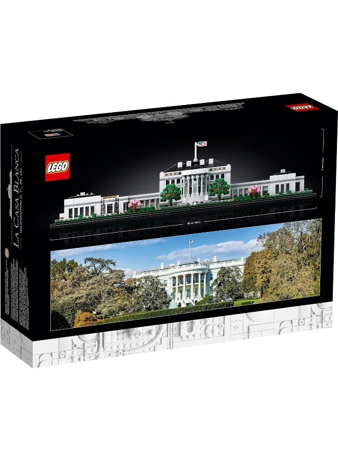 LEGO Architecture Collection: The White House 21054 Model Building Kit, Creative Building Set for Adults, A Revitalizing DIY Project and Great Gift for Any Hobbyists (1,483 Pieces) - Image 2