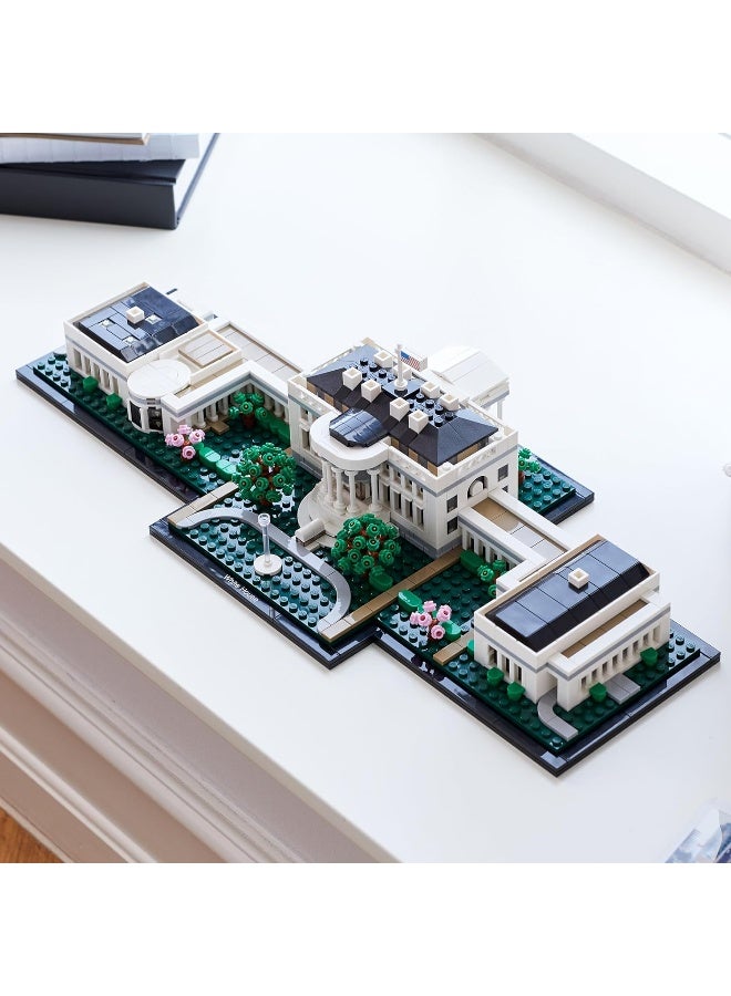 LEGO Architecture Collection: The White House 21054 Model Building Kit, Creative Building Set for Adults, A Revitalizing DIY Project and Great Gift for Any Hobbyists (1,483 Pieces) - Image 4