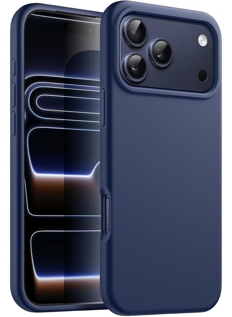 ELTRAZONE iPhone 17 Pro Soft Silicone Case | Slim Full Body Protective Cover | Shockproof Anti-Scratch Silicone Back Case for iPhone 17 Pro 6.3-Inch - Image 1