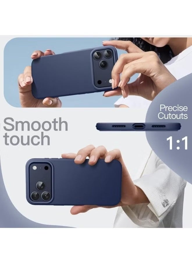 ELTRAZONE iPhone 17 Pro Soft Silicone Case | Slim Full Body Protective Cover | Shockproof Anti-Scratch Silicone Back Case for iPhone 17 Pro 6.3-Inch - Image 5