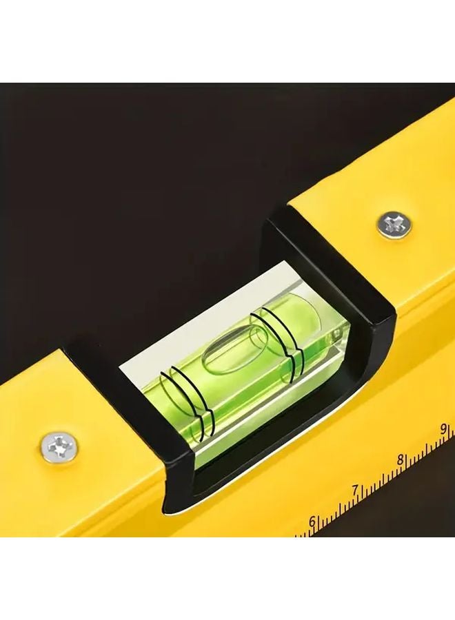 300MM Heavy Duty Magnetic Spirit Level Ruler With Magnetic Base And Bubble Level For Precision Alignment - Image 4