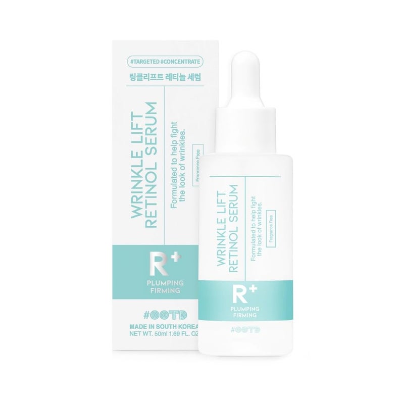 Retinol Serum Cream for Face Anti Aging Wrinkle Serum Korean Vitamin A Serum for Skin Night Care 169 Fl Oz
