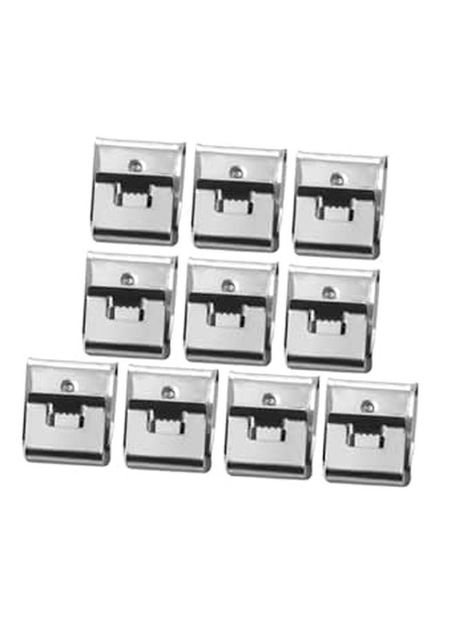 304 Stainless Steel Solar Panel Wire Clips Photovoltaic Grounding Cable Clamp Set - Image 1