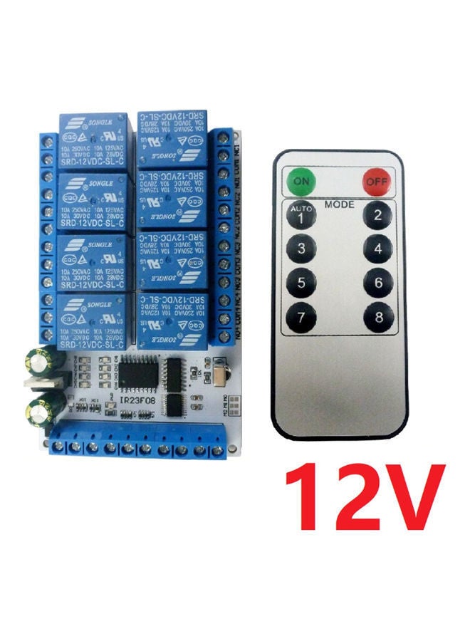 NIBEMINENT IR23F08 8 Channel Multi-Function RC Module Blue  - Image 2