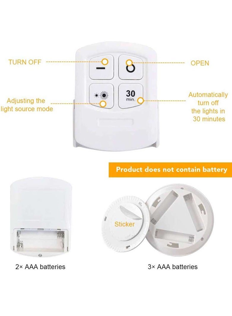 Smart Wireless Remote Control Dimmable Night Light Decorative Kitchen Closet Staircase Lighting Mini LED Lights - Image 2