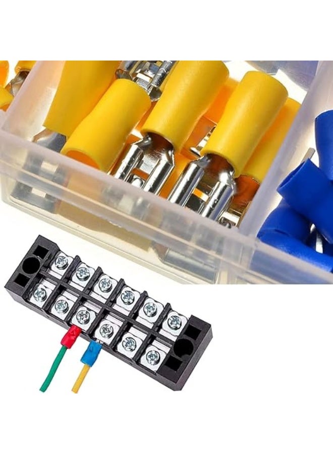 erorex 280Pcs Cable Lugs Set, Cable Lugs Assortment Crimp Connector Set, Easy To Crimp, Sturdy And Durable, Flat Butt Crimp Connector For Machine, Electric Power, Home Appliance, Or Other Automatic Equipment - Image 5