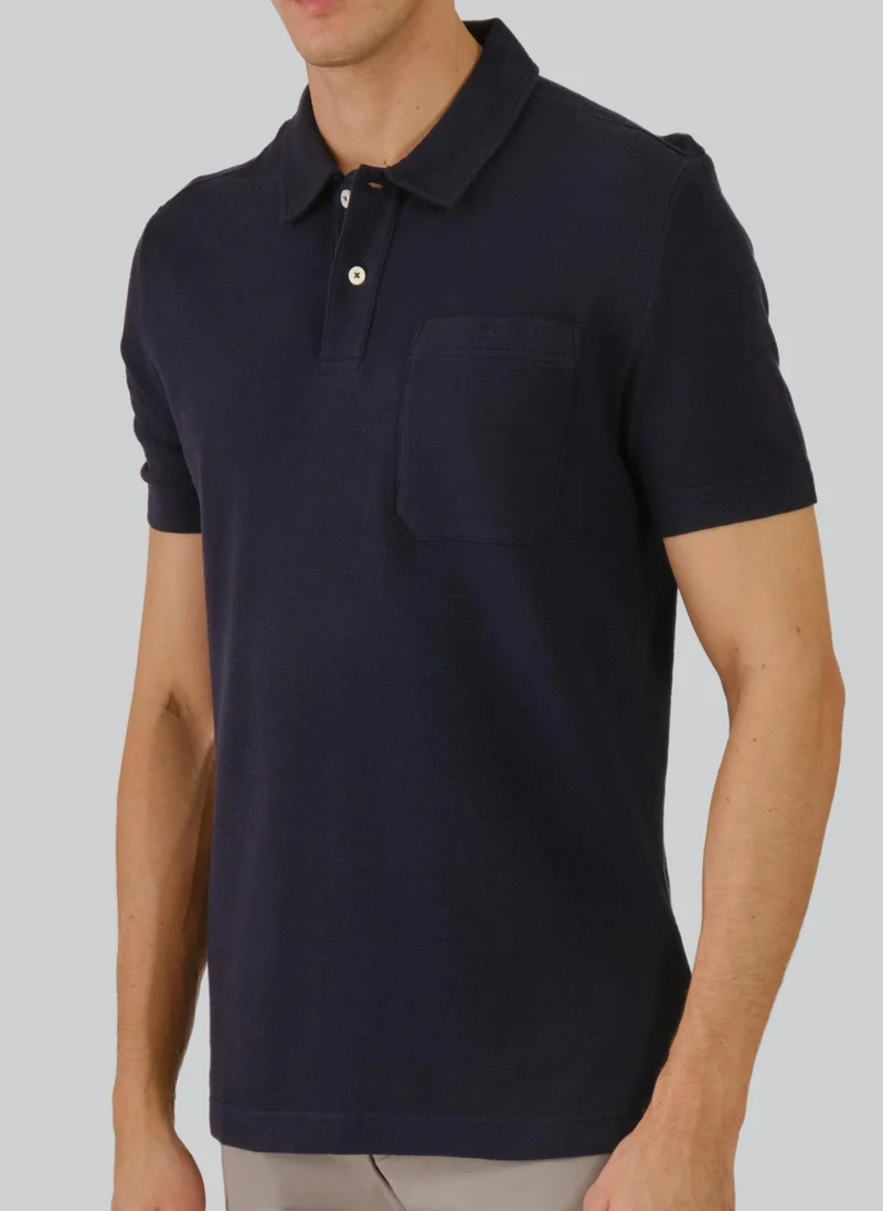 GANT Textured Polo