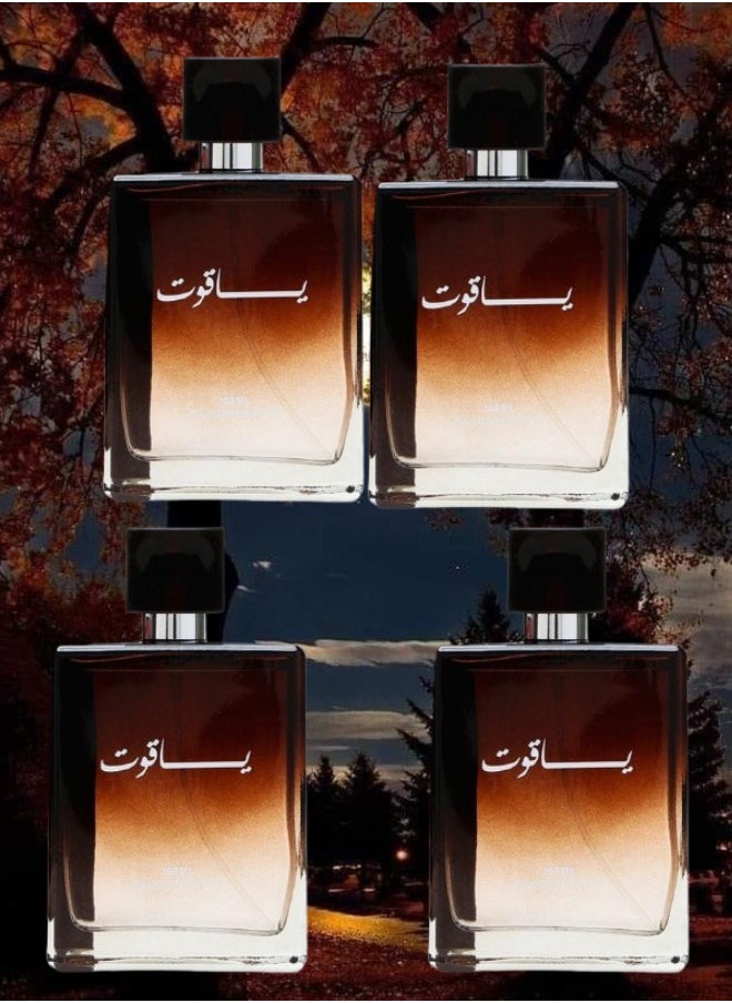 4 Pieces Yaqoot Perfume 100ML - pzsku/ZF40C7A198E05318C9273Z/45/_/1737202088/1bdacb4e-9018-47b6-802d-1b623e225669