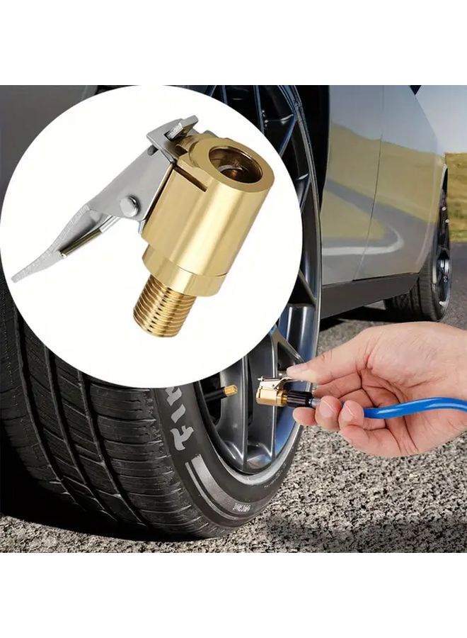 AAA1 Model Durable Metal Tire Inflator Portable Air Compressor No Battery Needed - Image 1