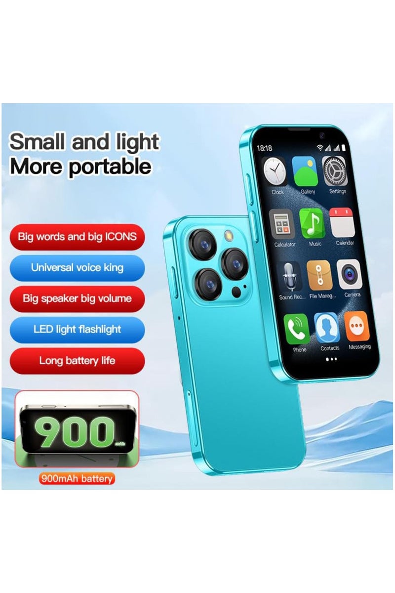 SOYES XS18 Pro Super Mini Smart Phone Android Quad Core Black, Mobile Mini Smartphone Ultra Small Pocket Student Children Men and Women - Image 2