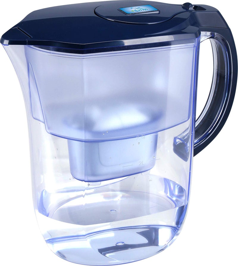Ehm Ultra Premium Alkaline Water Filter Pitcher - 3.8L, Activated Carbon Filter- BPA Free, Healthy, Clean, & Toxin-Free Mineralized Alkaline Water in Minutes- Up to 9.5 pH-2023 - Image 1