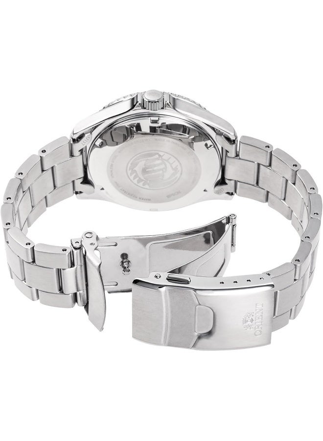 ORIENT Men Kamasu Automatic Men's Watch RA-AA0812L19B – Blue Dial, Stainless Steel Bracelet, 200m Water Resistance, Sapphire Crystal - Image 2