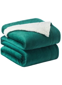 Silky Soft Sherpa Blanket King Size Ultra Plush Bed Blanket Green 220x240 cm - pzsku/ZF40D0F0E1368C7B20D02Z/45/_/1681795313/cdb81e0a-0638-4fc0-8a07-ae23b239ae34