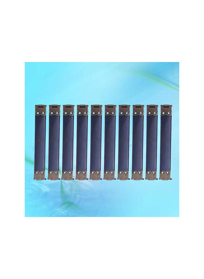 klarako 10PCS Kiss Clasp Bulk Metal Internal Flex Frames Purse Frame Coin Handbag Hinges for Bag Purse  - Image 5