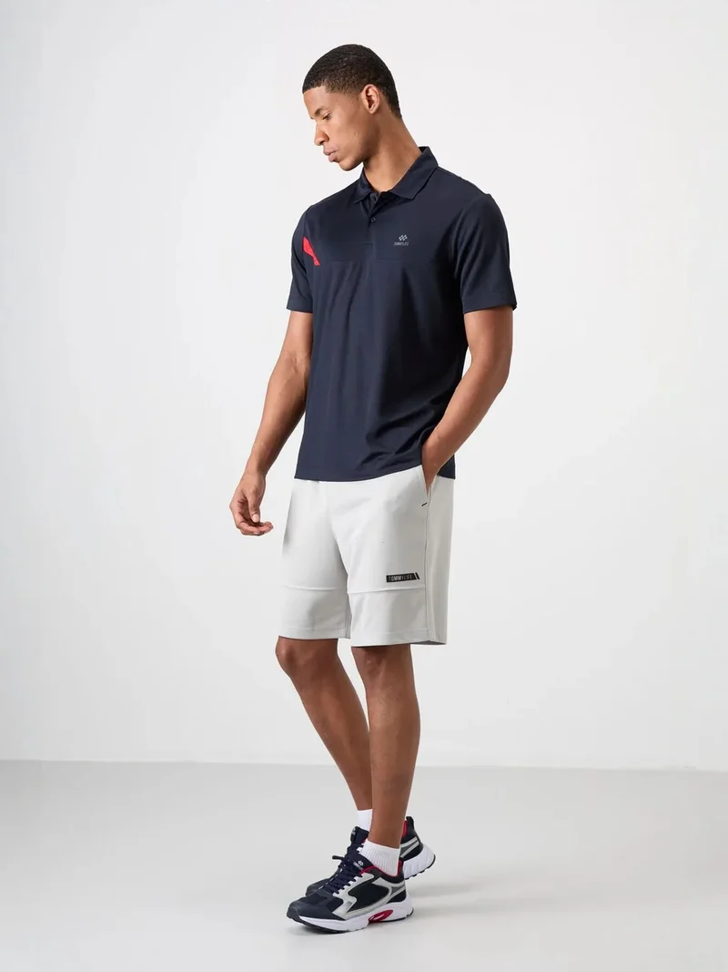 تومي لايف TOMMY Men's Polo Collar Short Sleeve T-Shirt