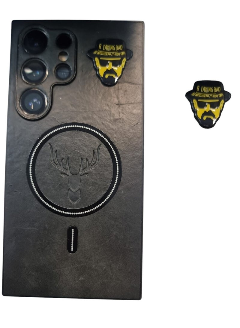 ملصق معدني ذاتي اللصق للهواتف المحمولة أو الكمبيوتر المحمول بتصميم Breaking Bad - Image 1