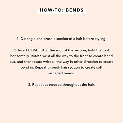 InStyler CERASILK 1" White Ceramic Hair Straightener - For All Hair Types - Beveled Edges, Heat Protectant, Customizable Settings, Reduces Damage - Hair Straightener - Image 5