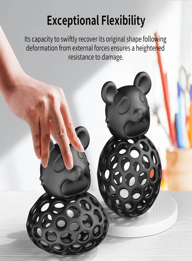 ANYCUBIC Ultra Tough Resin, 3D Printer Resin with Strong Impact Resistance and High Flexibility, Suitable for Direct Use or as an Additive, Wide Compatible for LCD Resin 3D Printers (Black, 1kg) - Image 3