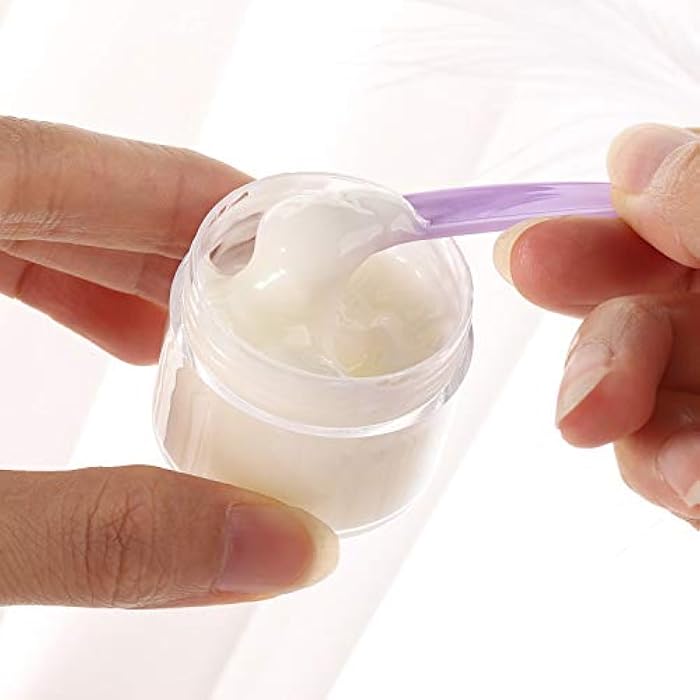 BTYMS 200 Pcs Disposable Mini Cosmetic Spatula Multi Colored Mask Spatula Plastic Waxing Spatulas Mask Scoops for Mixing and Sampling - Image 3