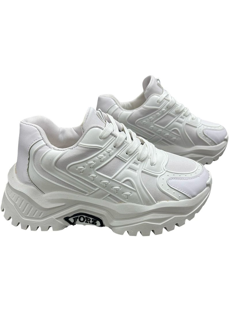 Vbranda Fashion Sneaker For Women L-858-WHITE  - Image 5